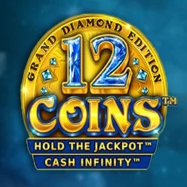 12 Coins Grand Diamond Edition logo by Wazdan HappySlots Casino