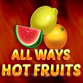 All Ways Hot Fruits logo – Slots by Amatic Industries at HappySlots Casino
