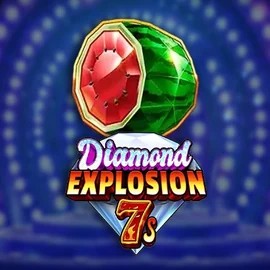 Slots logo of Diamond Explosion 7s from RubyPlay at HappySlots Casino