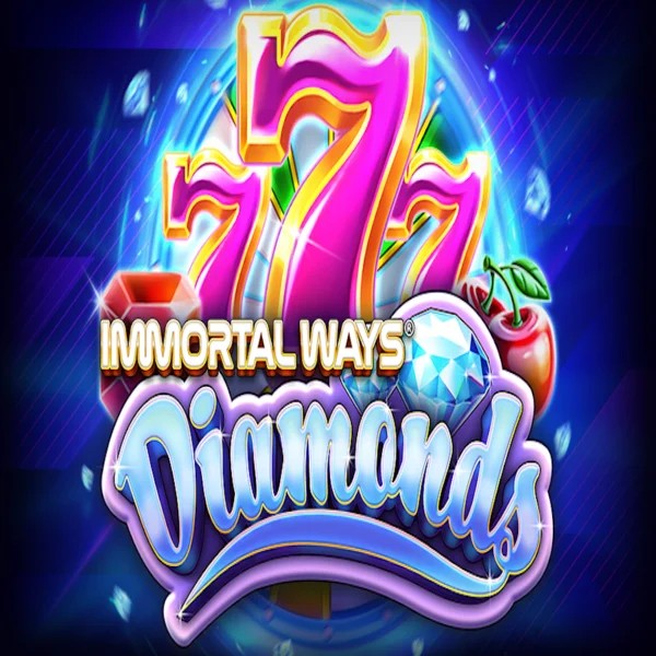 Immortal Ways Diamonds logo by RubyPlay HappySlots Casino