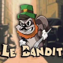 Le Bandit logo by Hacksaw Gaming at HappySlots CasinoLe Bandit