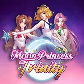 Moon Princess Trinity logo by Play'n GO at HappySlots Casino