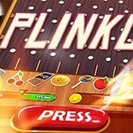 Logo of Plinko from BGAMING at HappySlots Casino