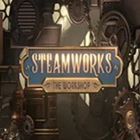 Steamworks The Workshop casino game by Peter & Sons – featured logo at HappySlots Casino