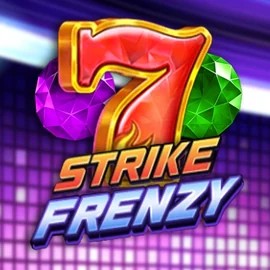 Strike Frenzy online game logo by Pragmatic Play on happy-slot.nl