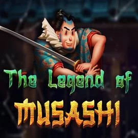 The Legend of Musashi game by Peter & Sons – logo hosted on HappySlots Casino